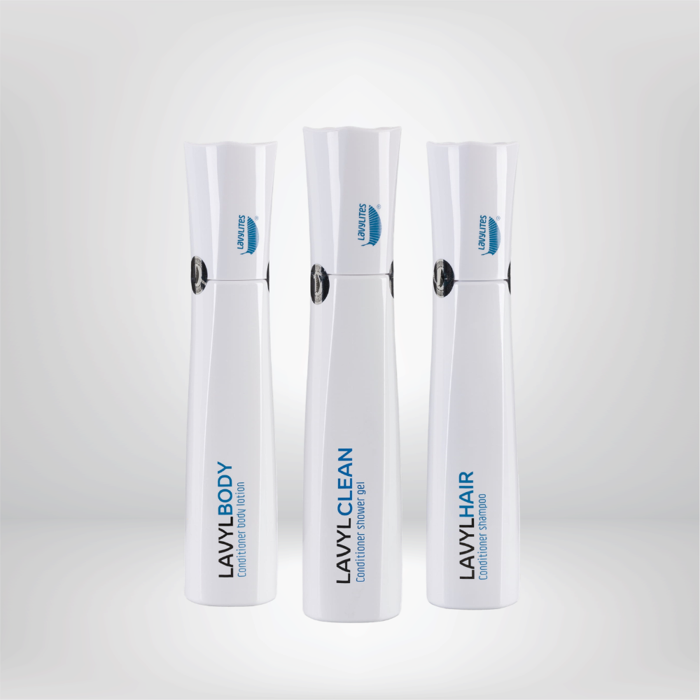 Probierset 3x 200ml Self Care Set: Original Lavylites Lavyl Hair, Lavyl Body, Lavyl Clean