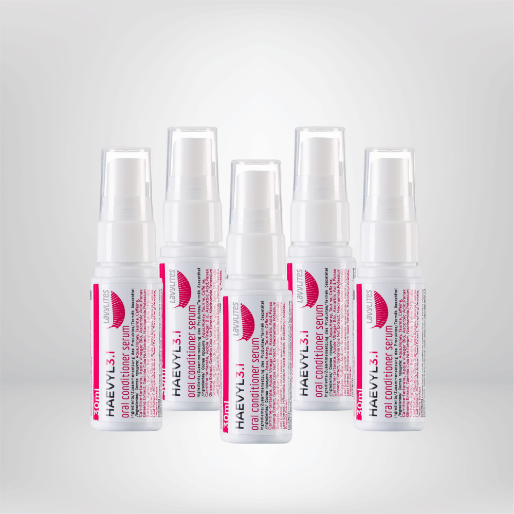 Sparset 5x: Original Lavylites Haevyl 3.1 Oral Conditioner Serum Spray 30ml