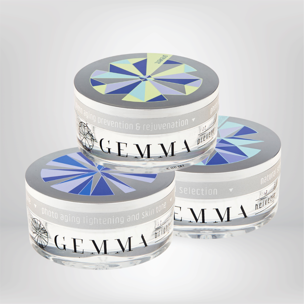 Sparset Gemma 3x 50ml: Original Lavylites Gemma Bright, Gemma Helvetia, Gemma Prevent