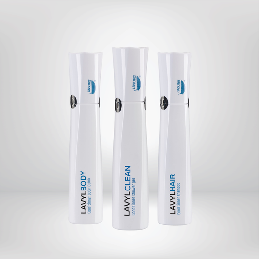 Probierset 3x 200ml Self Care Set: Original Lavylites Lavyl Hair, Lavyl Body, Lavyl Clean
